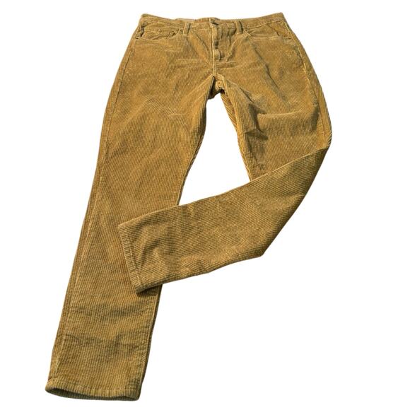 Levis 721 High Rise Skinny Jeans Pants Corduroy in Iced Coffee Woman's 32x30 NWT - Picture 3 of 7